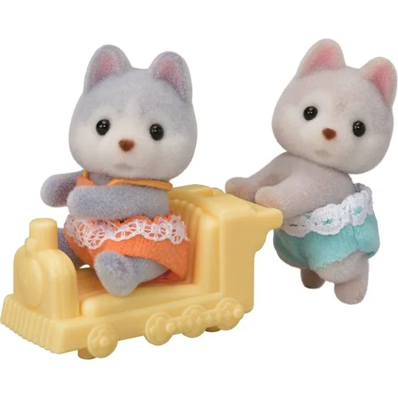 Sylvanian Families Husky-tvillinger - Amber & Jeremy