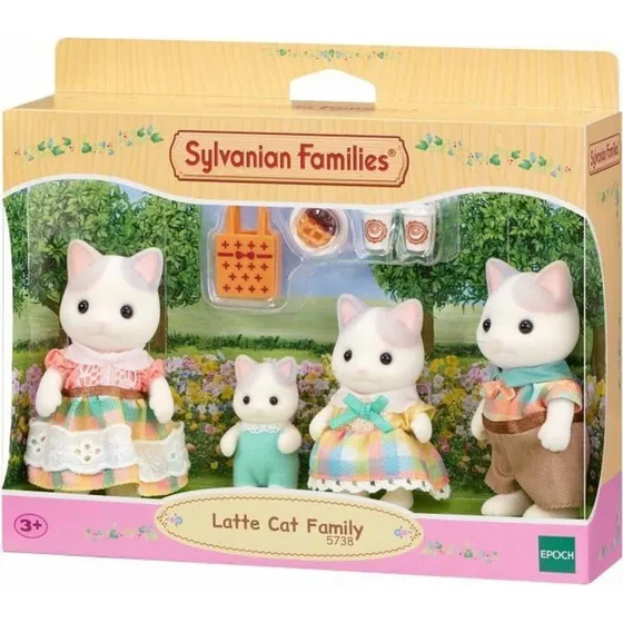 Sylvanian Families – Latte Kattefamilie (4 fig.)