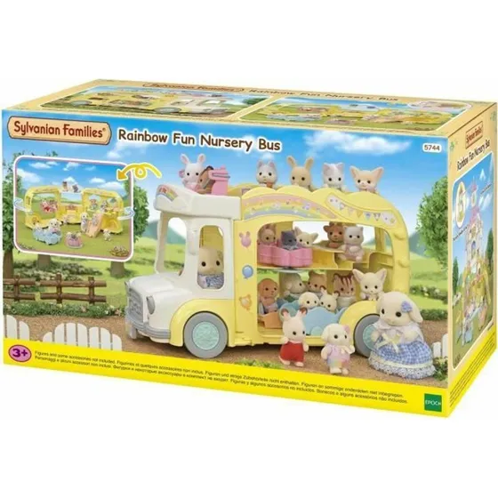 Sylvanian Families Regnbue Sjov Børnehave Bus 5744