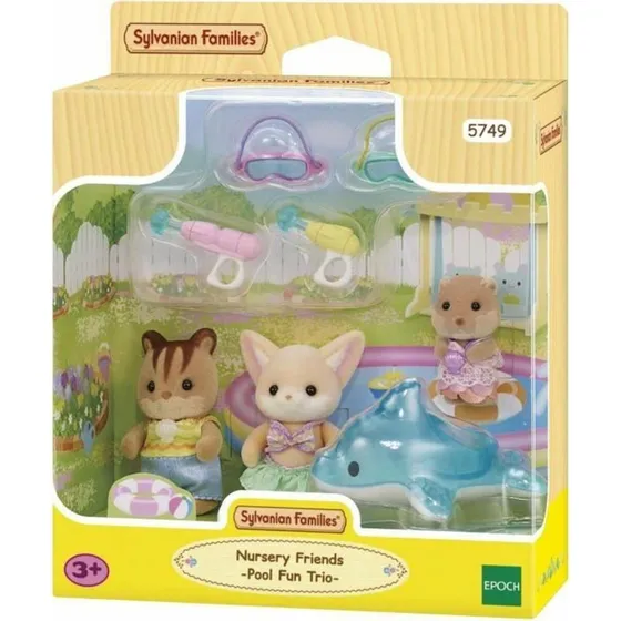 Sylvanian Families Børnehavevenner - Badebassin Trio