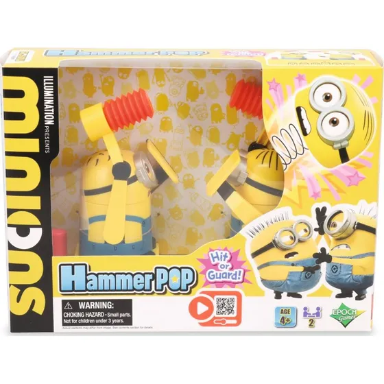 Minions Hammer POP - Brætspil for børn (4+), 2 spillere