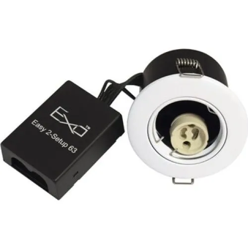 Daxtor EXO Easy 2-Setup 63 GU10 Hvid ø88