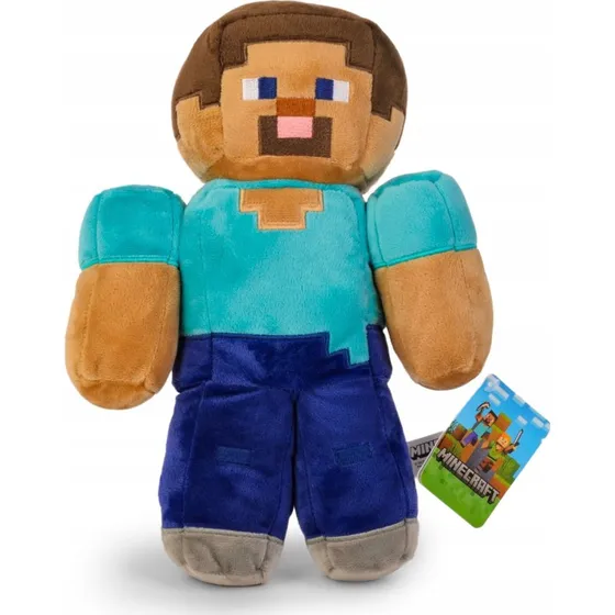 Minecraft Steve Bamse 30 cm - Series 1