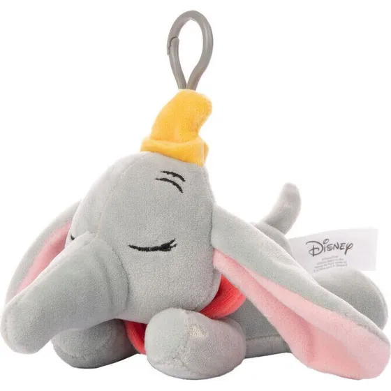 Disney Snuglets Dumbo nøglering – blød lille bamse