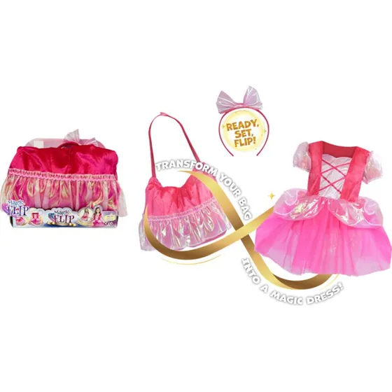 Magic Flip Pink Prinsesse 110-116 cm