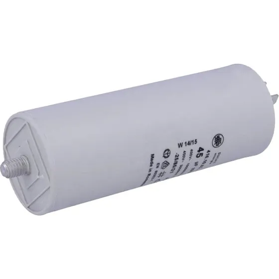DUCATI ENERGIA Motor kondensator - 45uF / 425V, M8, Spadestik