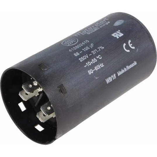 DUCATI ENERGIA MOTOR start kondensator - 100uF / 250V (Ø45x84mm)