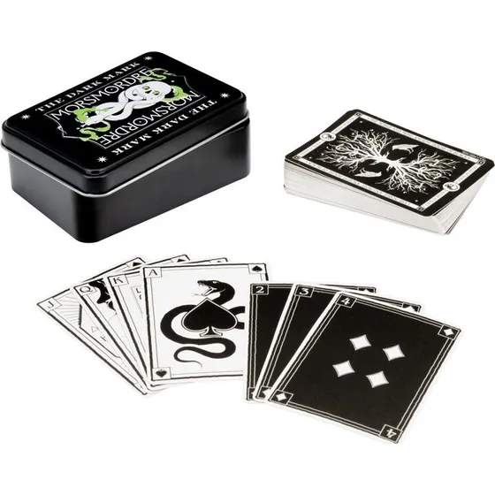 Harry Potter Dark Arts spillekort i metalæske