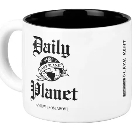 Superman Daily Planet krus – 400 ml officielt licenseret