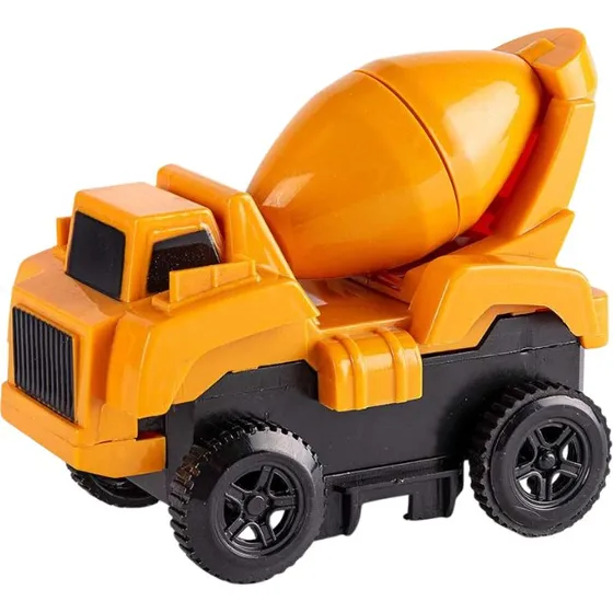 Construction Multi Track Betonblander - Orange legetøjsbil