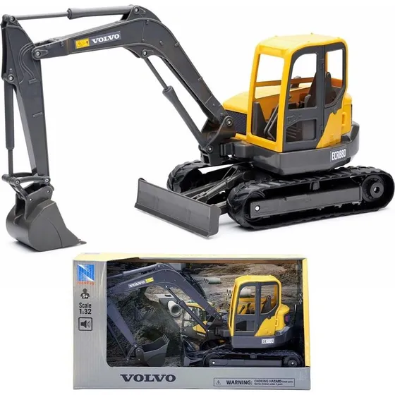 Speed Car Metal Volvo ECR88D Gravemaskine (40720)