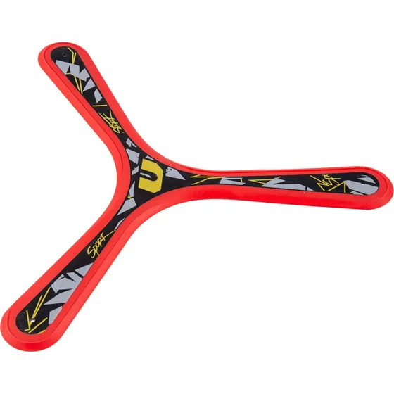 Super Boomerang - Rød - Sjov og udfordrende kasteleg