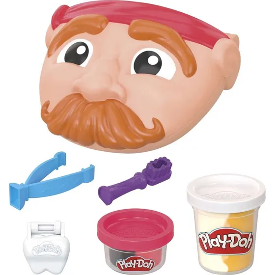Play-Doh Mini Pirate Drill 'n' Fill – Pirattandlægesæt