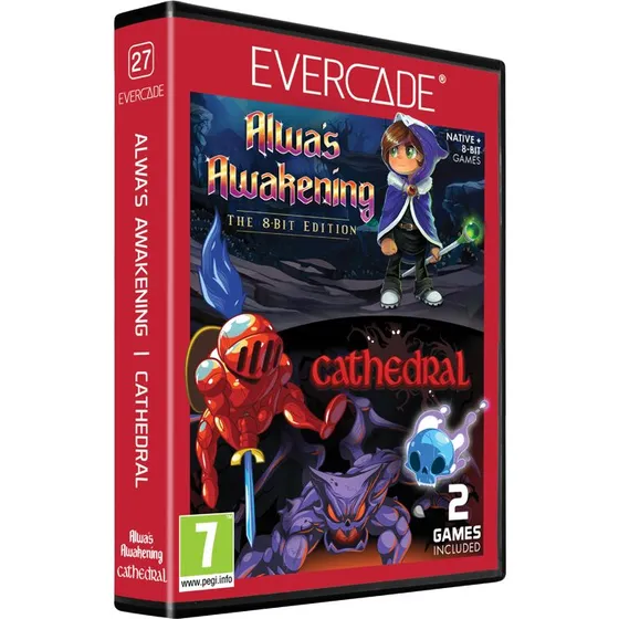 Evercade Dual Cartridge: Alwa's Awakening + Cathedral