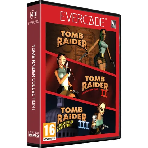 Evercade Tomb Raider Giga Cart Collection 1