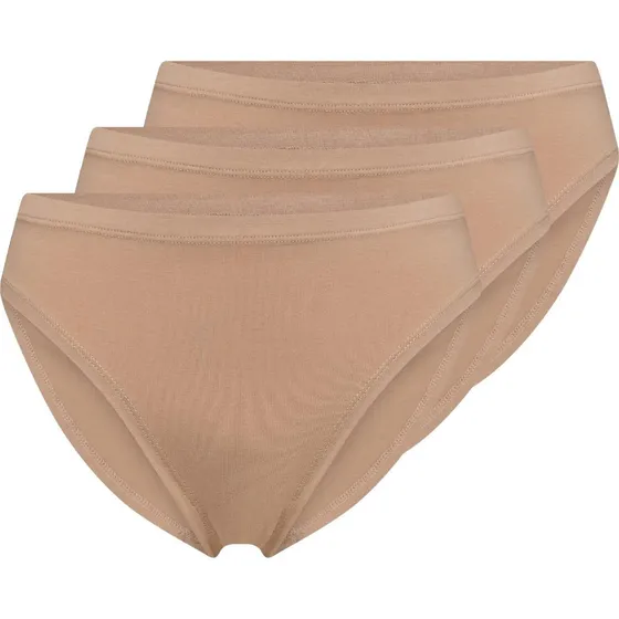 Decoy 3-pak Nude Bambus Tai Trusser, str. 3XL