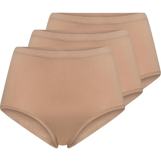 Decoy 3-pak Nude Bambus Maxi Trusser str. 3XL