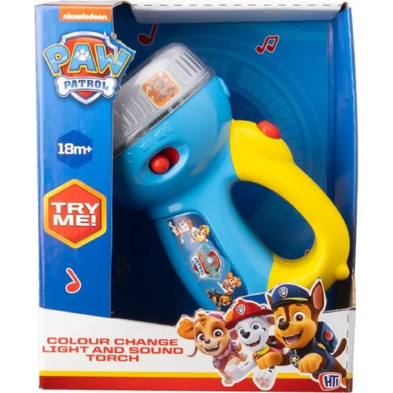 Paw Patrol Farveskiftende Lygte med Lyd