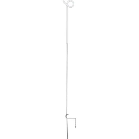 Kerbl fjederbelastet metalhegnspæl 109 cm Ø65 mm (10 stk)