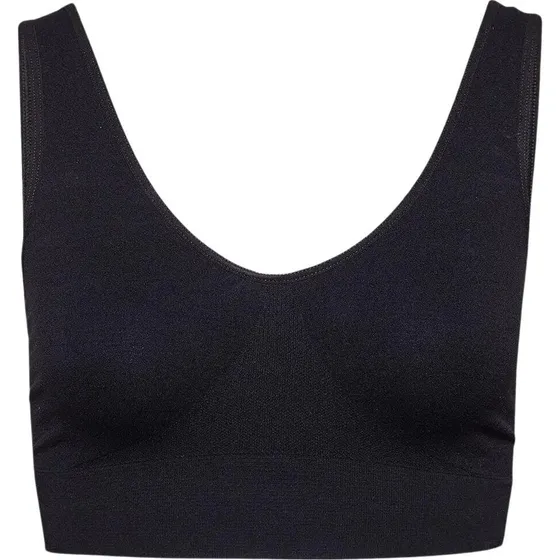 Decoy BH-top med brede stropper, sort, str. Large