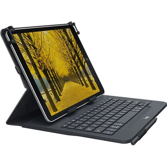 Logitech Universal Folio 10'' med Dansk Bluetooth-tastatur