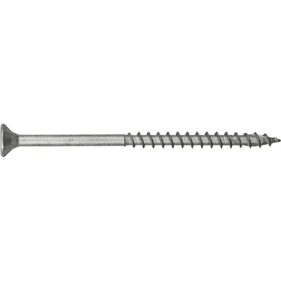 ITW BasicScrew Træskrue 6,0 x 80 mm - Udendørs