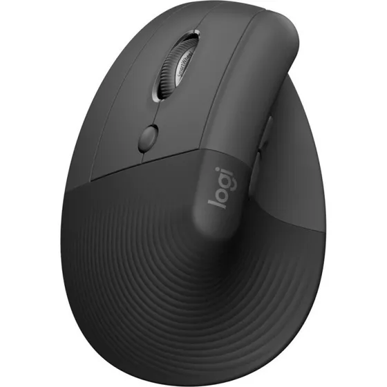 Logitech Lift Left Vertical - Venstrehåndet ergonomisk mus