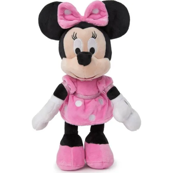 Disney Minnie Mouse Plysbamse 25 cm - Lyserød