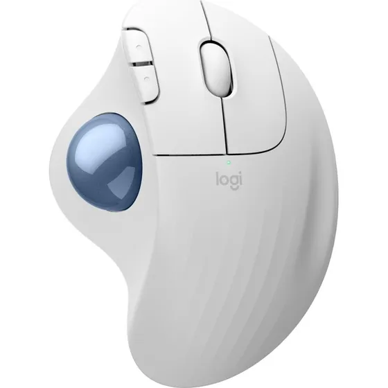 Logitech Ergo M575s Trådløs Ergonomisk Trackball - Off-White