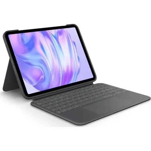 Logitech Combo Touch til iPad Pro 11" – Nordisk, Grafit