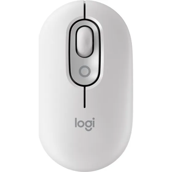 Logitech POP Icon trådløs mus – Off-White