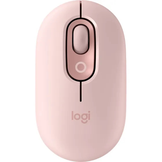 Logitech POP Mouse Emoji Rose - Trådløs ambidextral mus