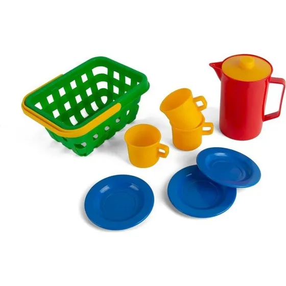 Dantoy Classic Kaffesæt til Børn – Picnic 9 dele