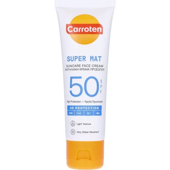 Carroten Face Super Mat Cream SPF 50 (50 ml)