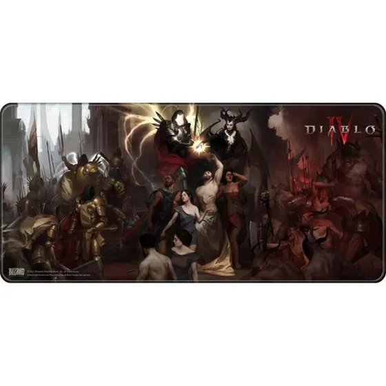 Diablo IV XL Desk Mat - Inarius & Lilith 90x42 cm