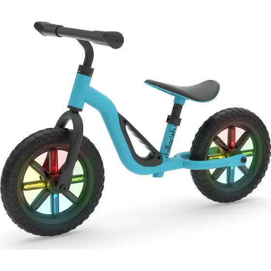 Chillafish Charlie Glow 10" balancecykel - Sky