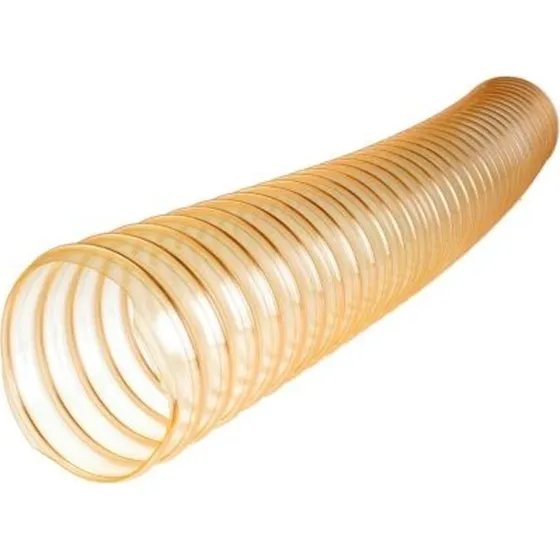 Atmos plastslange til træpillefyr, Ø75 mm, 1 meter