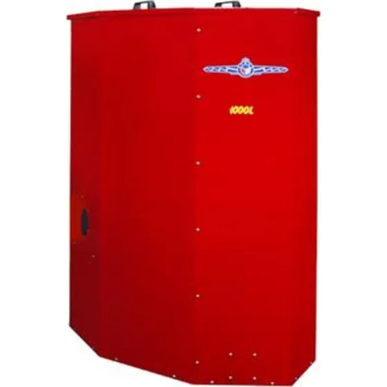 Atmos træpillesilo 500 liter, 76x76x125 cm