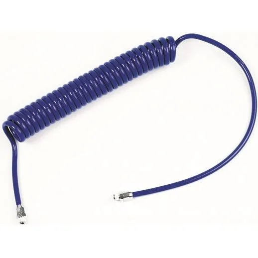 Flowconcept blå spiralslange 7,5 m - Ø8 mm - 1/4" gevind