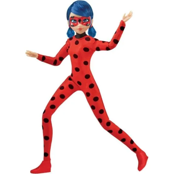 Miraculous Ladybug 'Time to Team Up' dukke, 26 cm