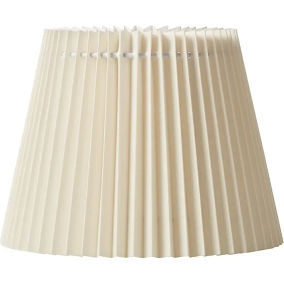 Nielsen Light Emma Villa Plissé lampeskærm, beige, H14 cm