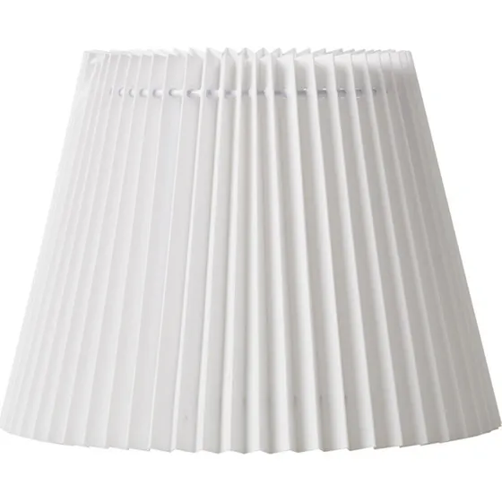 Nielsen Light Emma Villa Plissé lampeskærm, hvid, H16 cm