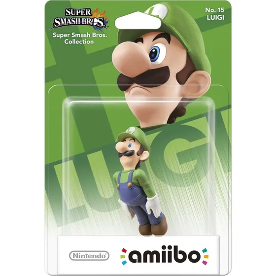 Nintendo Amiibo Luigi No.15 – Super Smash Bros.
