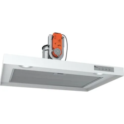 Thermex Airslim II inkl. Top Link emhætte til centralventilation, hvid