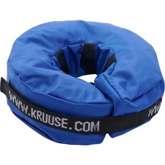 BUSTER Oppustelig krave, S, Blå, Nylon