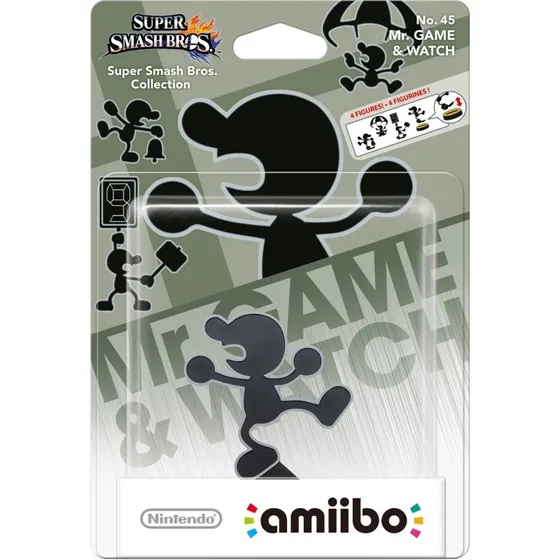 Nintendo Amiibo Mr. Game & Watch - Super Smash Bros.