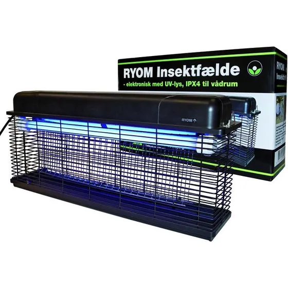 Ryom Insektfælde til fugtrum 2x15W IPX4