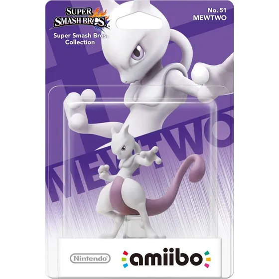 Nintendo Amiibo Mewtwo (No.51) – Super Smash Bros.