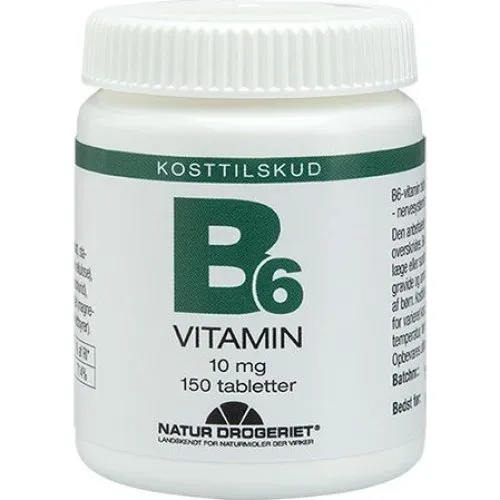 Natur-Drogeriet B6-vitamin 10 mg - 150 kap.