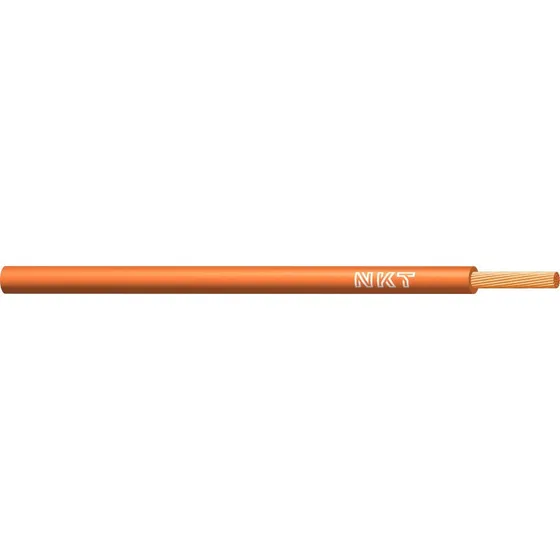 NKT Ledning 1x1.5 PVT Orange SP100
